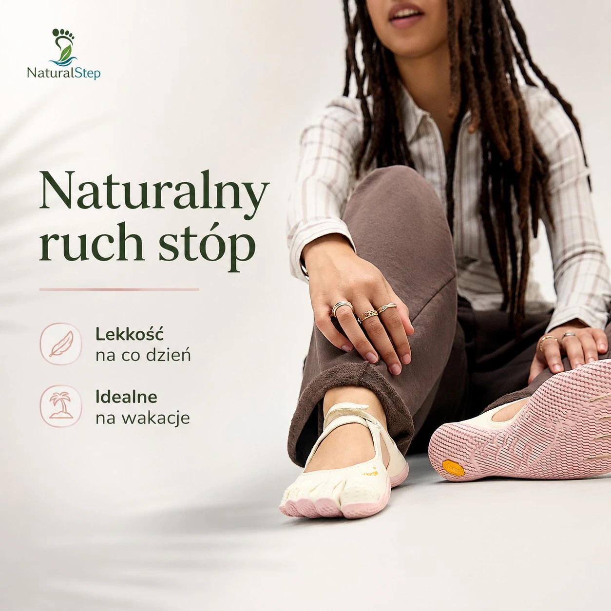 NaturalStep – lekkie buty z palcami, idealne na wakacje i do wody 1