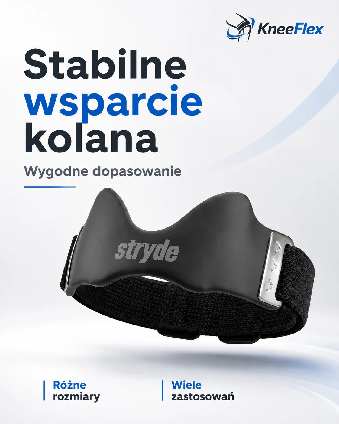 KneeFlex™ – regulowana opaska wspierająca kolano 1