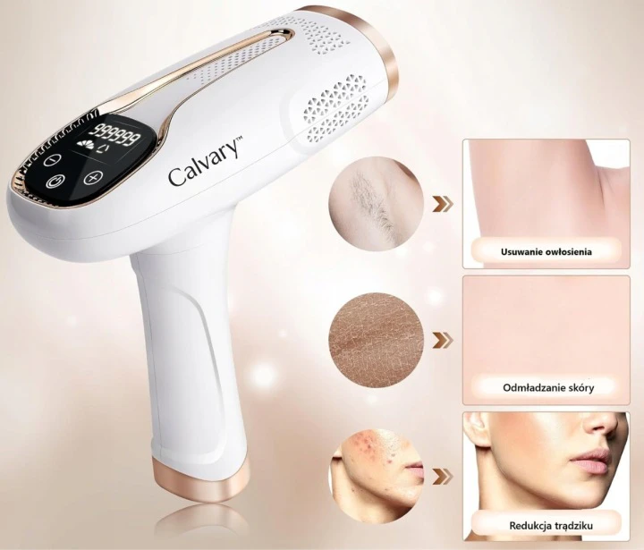 Depilator IceCool IPL Pro – 1MLN Błysków | 5 Trybów | Twarz Ciało Bikini 4
