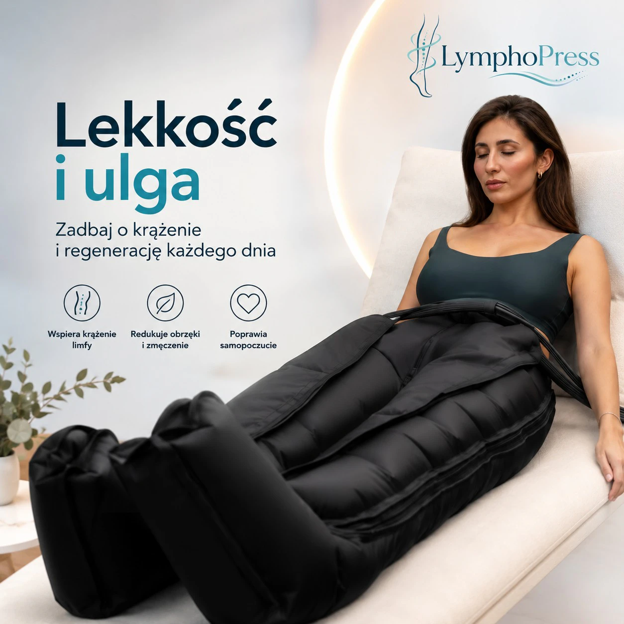 LymphoPress – aparat do drenażu limfatycznego 1